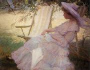 Palmer, Pauline Thoughtful Interlude oil painting on canvas